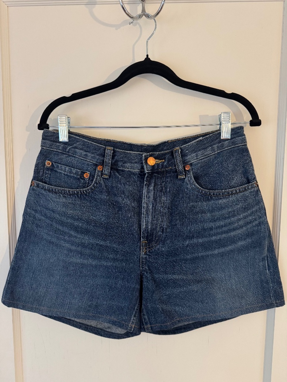 Everlane Blue Denim Shorts, Size 6/8
